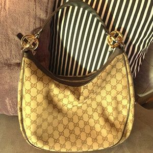 Gucci Guccissima Jacquard Hobo Bag